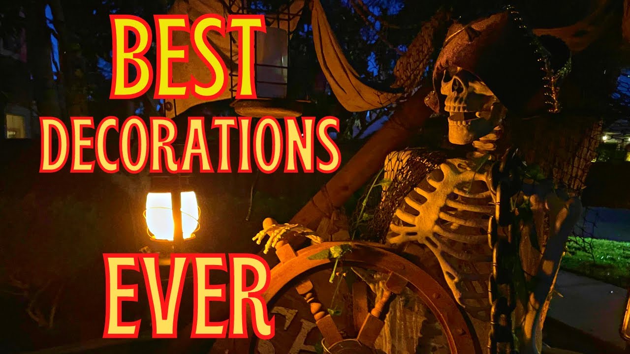 The BEST Pirates of the Caribbean Halloween Decorations in the