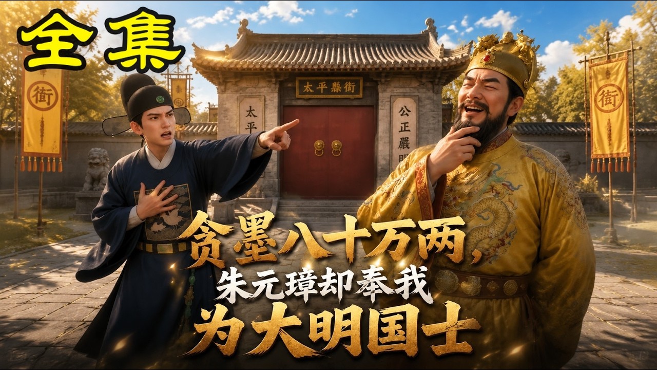 贪墨八十万两，朱元璋却奉我为大明国士》【第1~51集】贪墨80万两还要被
