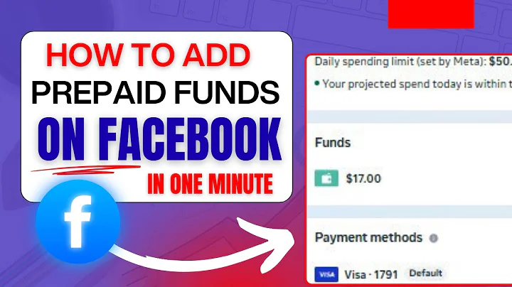 How to add prepaid Funds on Facebook in 1 minute | how to add prepaid payment method on facebook
