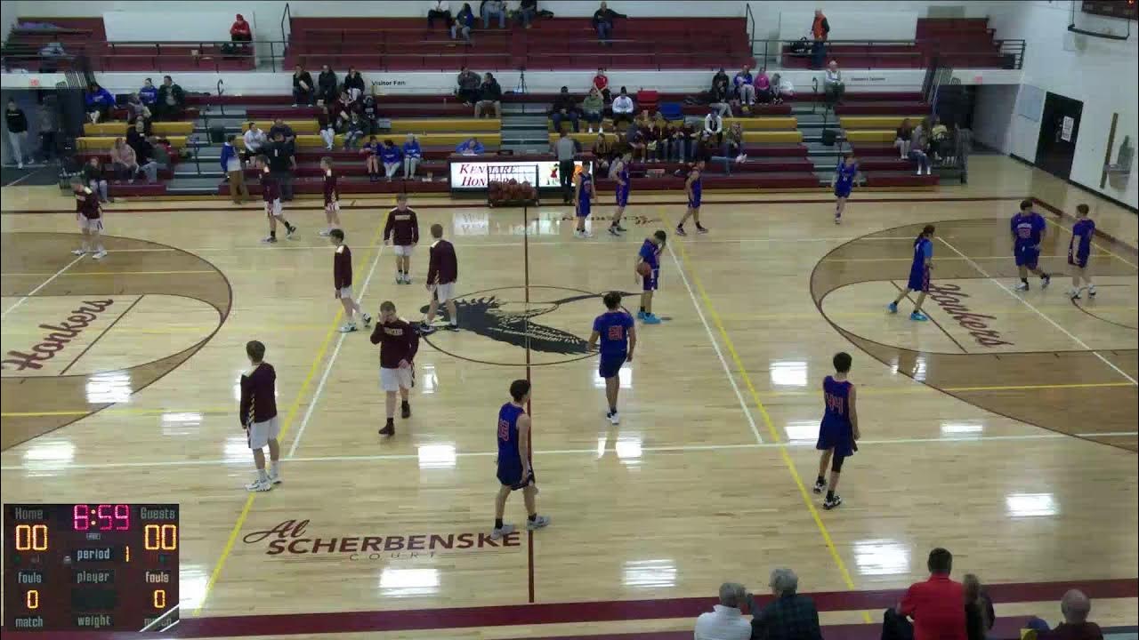 Kenmare High School vs Dunseith JV Girls' JuniorVarsity Basketball