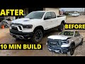 10 MIN BUILD WRECKED RAM REBEL from copart