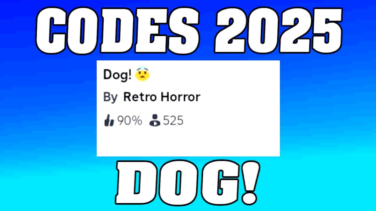 Dog! Codes 2025 in Roblox ! ⤵️ - YouTube