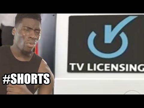 American Discovers The British TV Licence #Shorts