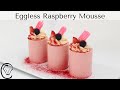 Eggless Raspberry Mousse Entremet Silky Creamy VERY Easy Make Ahead Dessert Mini Desserts