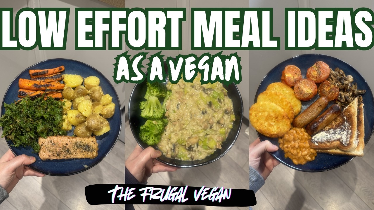 5 простых веганских идей для ужина на одного человека | Легкие рецепты на растительной основе