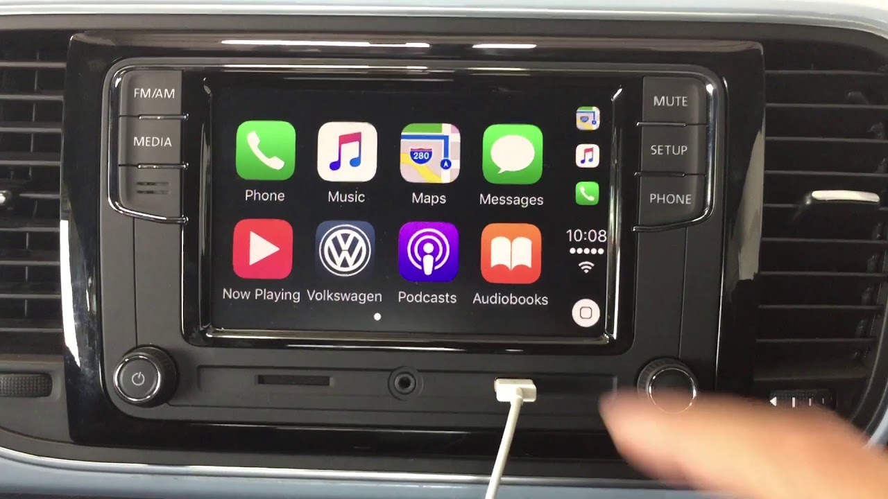VW factory apple CarPlay!