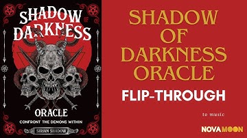 Shadow of Darkness Oracle Deck FLIP-THROUGH #oraclecards #deckflipthrough
