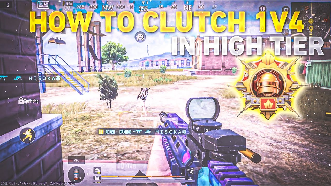 How to Clutch 1v4 in High Tier ️‍🩹 60 FPS BGMI Montage - YouTube