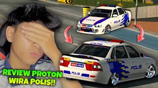 PROTON WIRA POLIS PERTAMA!! | Cecah 610kmh! | Car Parking Muliplayer screenshot 3