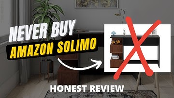 Amazon Solimo Fame MDF Table ! You should never buy this because ?