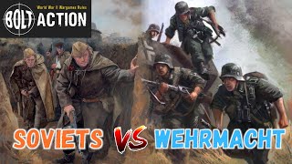 Bolt Action - Rapport de bataille 9 - Soviets VS Wehrmacht (Opération Barbarossa)