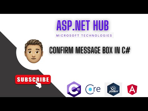 confirm message box in c#