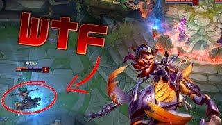 SPAWNING OUT OF BASE GLITCH/BUG! [LEAGUE OF LEGENDS]