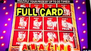 AMAZING GAME" FULL CARD.."£100 (TRIPLER) MULTIPLER ...GOLD 7s...FULL of £1,000s.. CLASSIC GAME screenshot 4