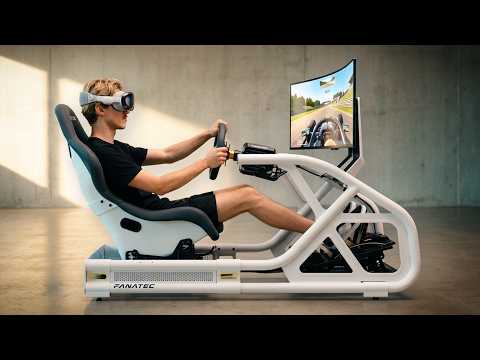 I Built My Dream Racing Simulator! (Fanatec GT Cockpit Review)