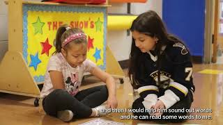 Reading buddy program supports literacy and friendship