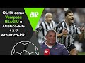 O GALO É SURREAL! OLHA como Vampeta SE IMPRESSIONOU com Atlético-MG 4 x 0 Athletico-PR!