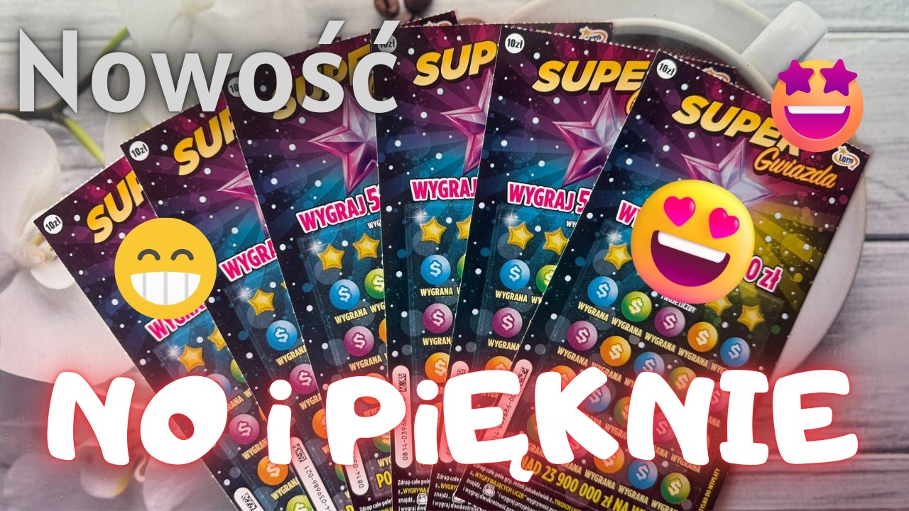 Zdrapki Lotto👉PREMIERA⭐️SUPER GWIAZDA⭐️UDANY WYNIK🤑WARTO MARUDZIĆ😂#supergwiazda