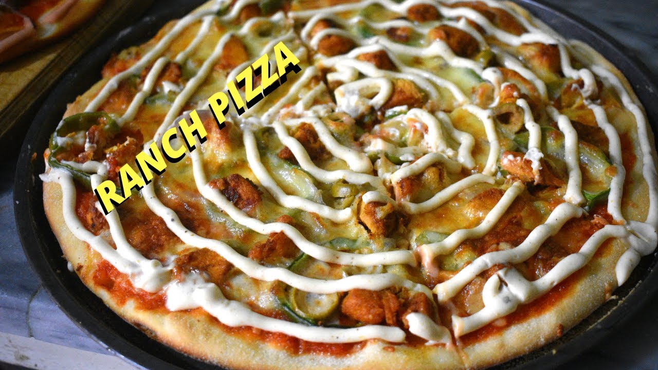 DOMINOS STYLE RANCH PIZZA & CHICKEN TIKKA PIZZA YouTube