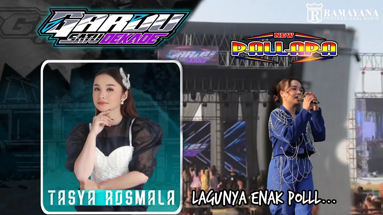 Nyess voice!! Tasya Rosmala NEW PALLAPA live Gardu community