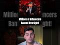 China Banned MILLIONS of Influencers.. Why?