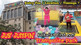 Kolkata's first Trampoline Park | Jus Jumpin Kolkata | Trampoline Park in Kolkata | ReshmiBeautyZone