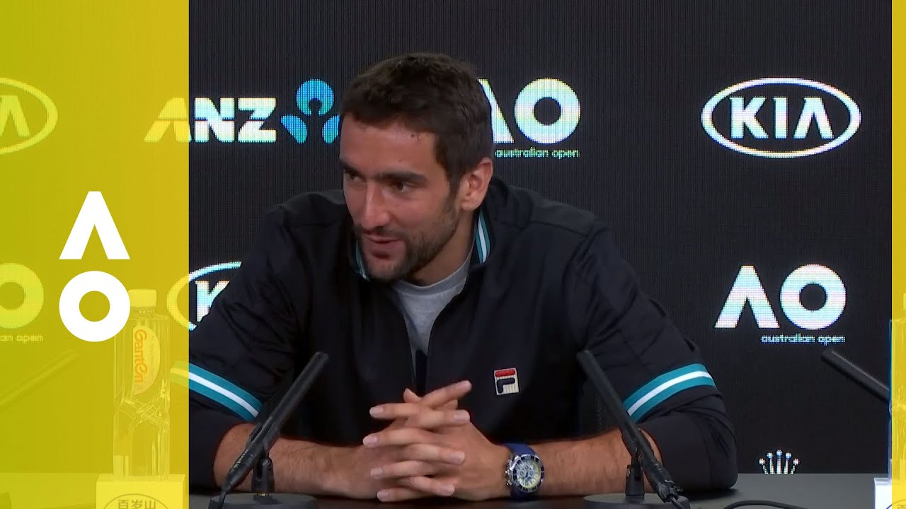 Marin Čilić press conference (F) | Australian Open 2018