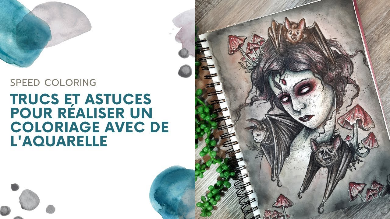 [Speed coloring] Trucs et astuces pour réaliser un coloriage avec de l
