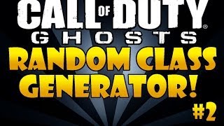 Famous Call Of Duty Ghosts: Random Class Generator #2! Profile