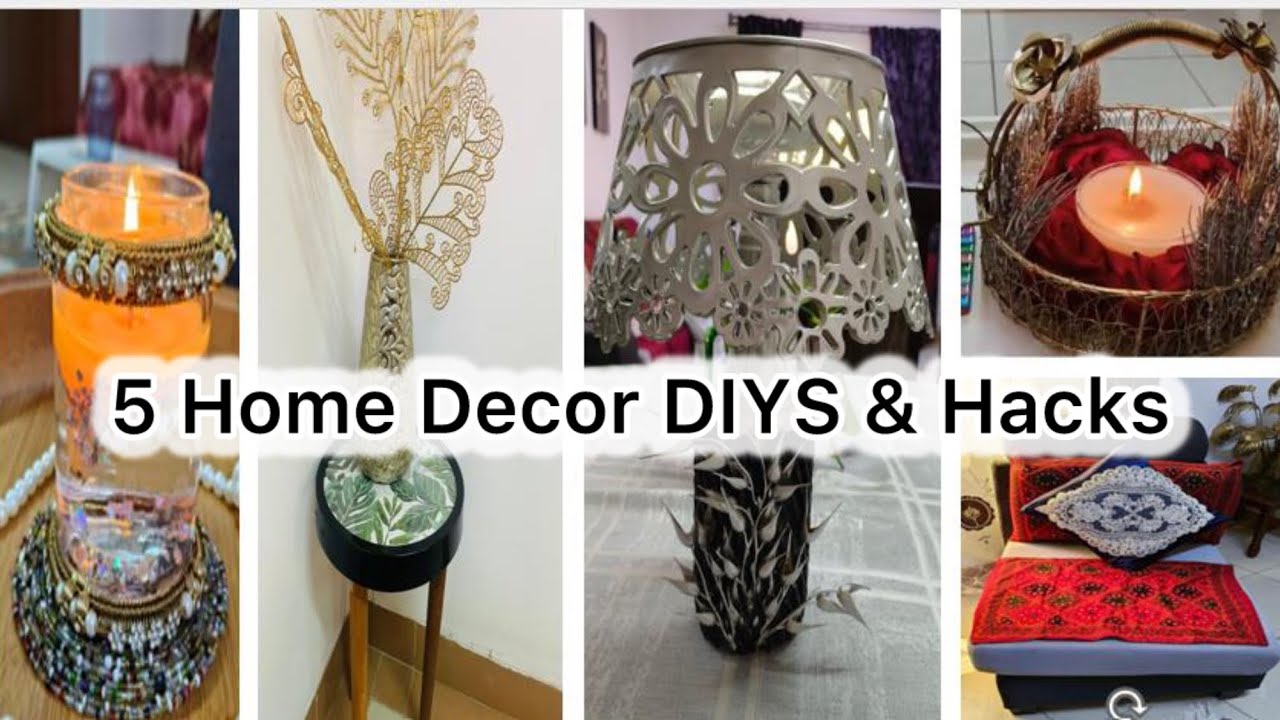 "5 Top Home Decor DIYS That looks Expensive💎✨”