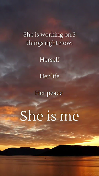She is working on 3 things right now.. #shorts #healingquotes #believeinyourself #selflove #quotes