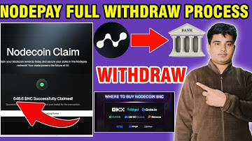 Nodepay Withdraw In Bank Full Process | Nodepay Withdraw In Exchange