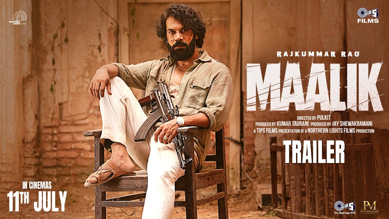 Maalik Trailer | Rajkummar Rao, Manushi Chhillar, Prosenjit | In Theaters On 11 July 2025 