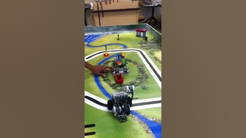 Denmark Tech...,NXT Lego Robot Energized Green City#lego #education #project