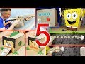 5 Amazing Things for children You Can Do at Home from Cardboard / mr. hotglue's family