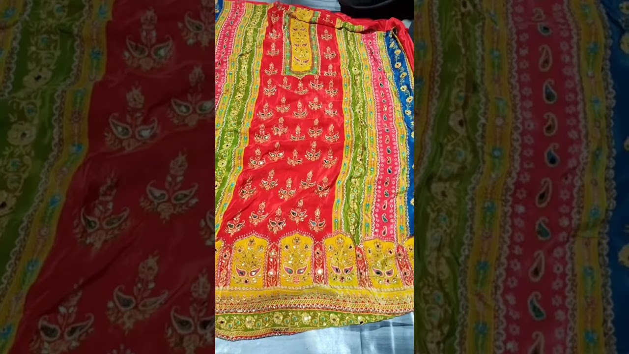 Pakistani Mirror Work Ka Suit For Karwachauth 2024 