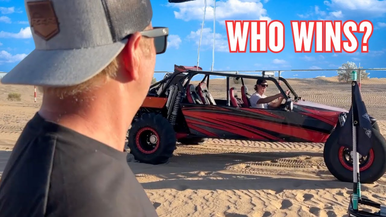 Who Wins The Cheap Off Road Glamis Challenge?!