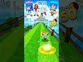 Sonic 🆚 Knuckle 🆚 Silver 🆚 Tails The Hedgehog Gameplay - Who Is Best?🤔#shorts