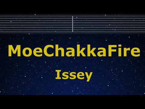 Karaoke MoeChakkaFire Issey No Guide Melody Instrumental Lyric Romanized