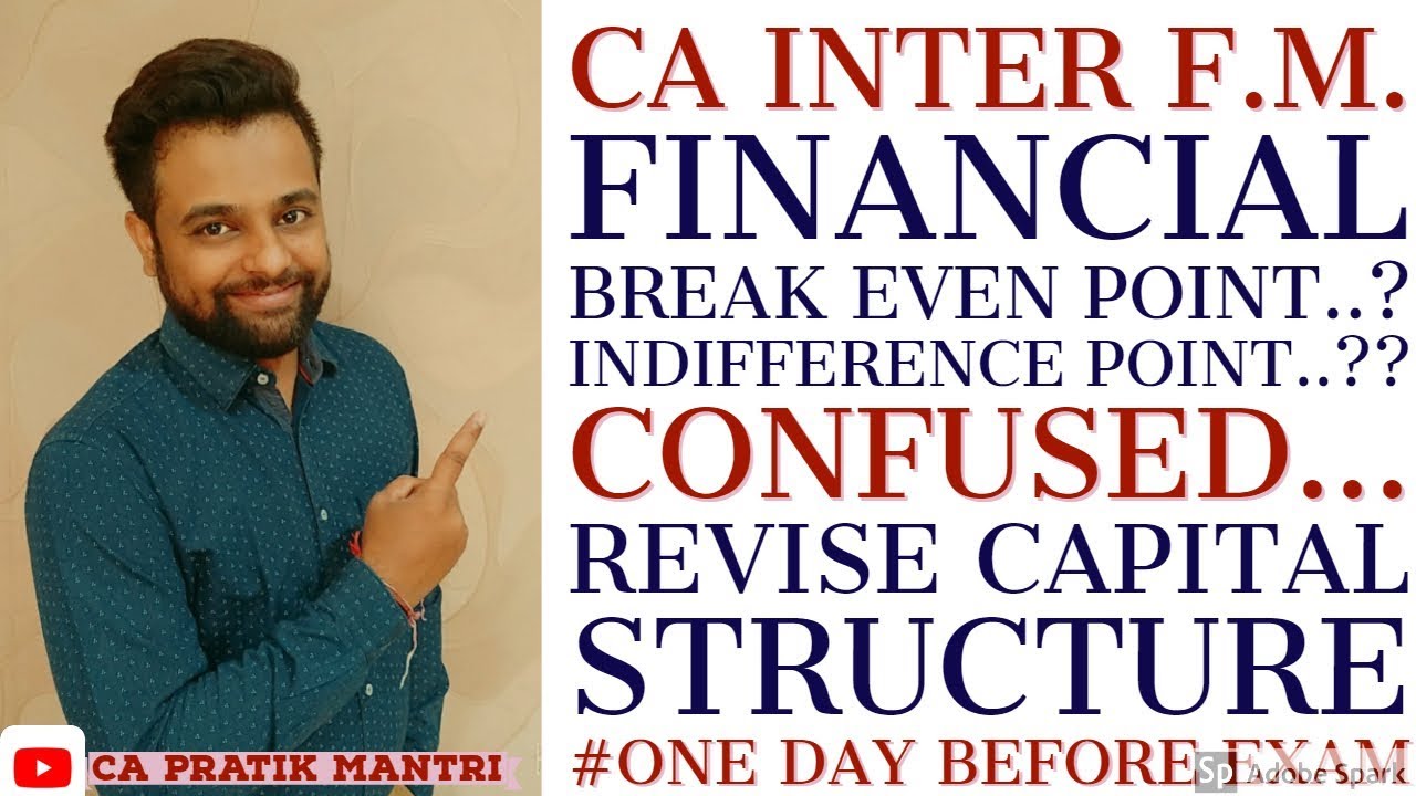 CA Inter Capital Structure|| BEST REVISION CAPITAL STRUCTURE || Capital ...