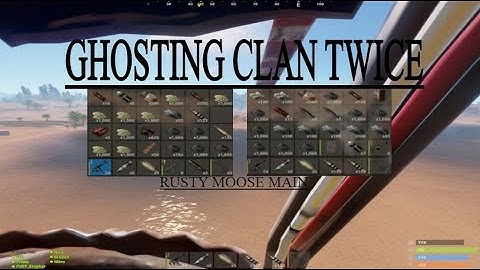 GHOSTING MAIN CLAN FOR BOX OF SULFUR AND EXPLOSIVES TWICE!!!