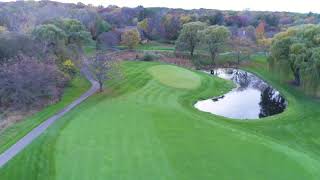 Abbey Springs Golf Course Flyover Fontana Wisconsin