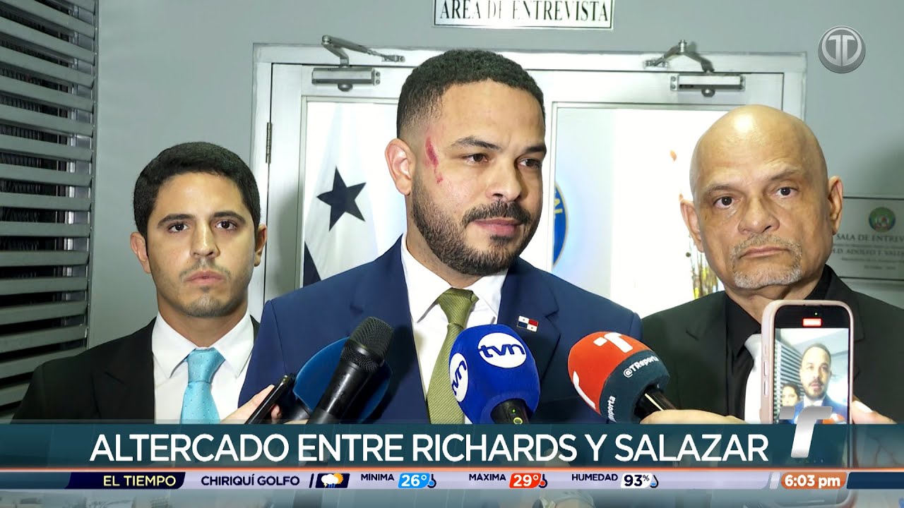 Diputado Betserai Richards denuncia que fue agredido por su colega Jairo Salazar