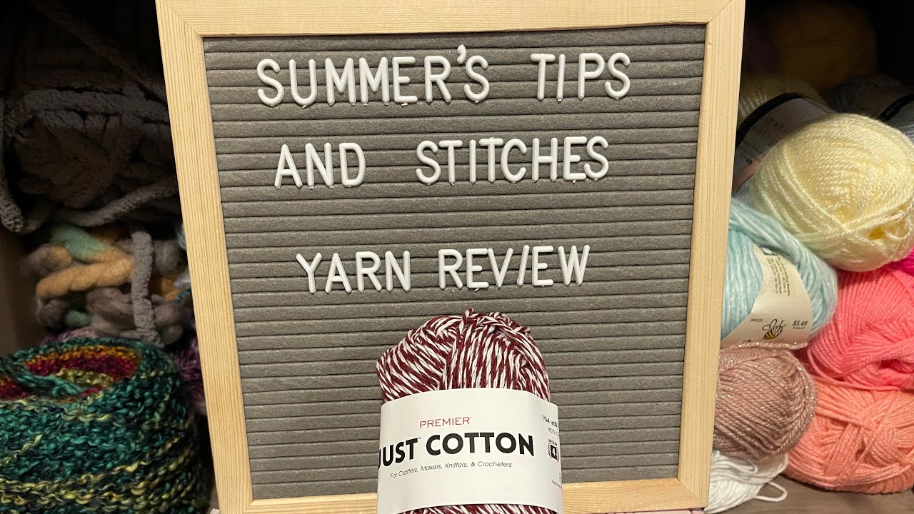 Premier Dollar Store Cotton Yarn Review YouTube
