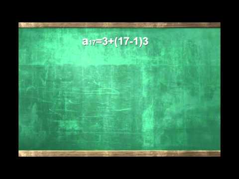 arithmetic sequence tutorial by r,traje