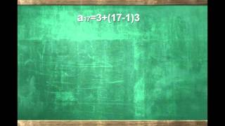 arithmetic sequence tutorial by r,traje