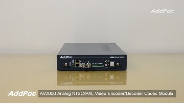 AV2000 Analog NTSC/PAL Video Encoder/Decoder Codec Module(아날로그 비디오 인코더/디코더 코덱모듈)