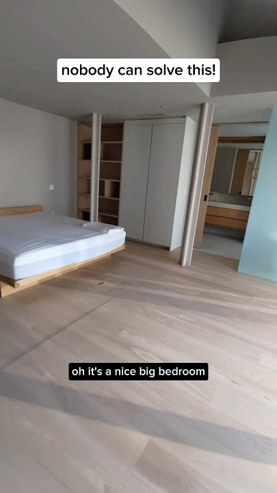 It's completely impossible to add more wardrobe space because of all those pesky columns...or is it?