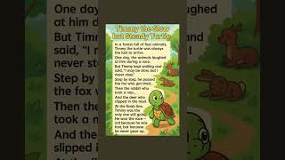 Slow and Steady Wins the Race 💪 | Short English Moral Story   #shorts #english #englishmerl