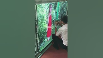Use the vacuum suction cup to remove the LED module.#led #ytshots #youtubeshorts #leddisplay